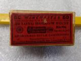 Winchester .22 Red label ca 1920s lot of 3 boxes - 3 of 9