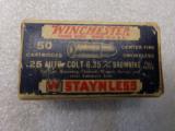 Winchester .32 colt/6.35 mm Browning cart. - 3 of 6