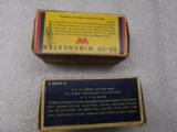 WINCHESTER .25-20 Lot of 2 boxes - 5 of 10