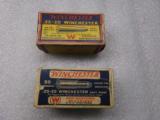 WINCHESTER .25-20 Lot of 2 boxes - 2 of 10