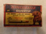 Winchester .30 ARMY (30-40 KRAG) FOR 1895 LOT OF 4 BOXES. - 13 of 17