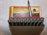WINCHESTER .30 GOVT '06 for Model 54 rifle. 1 lot of 2 SPECIAL BOXES - 7 of 8