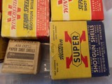 Winchester shot shells 1 lot of 14 boxes - 6 of 12