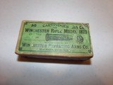 1873 Winchester 38 Caliber cartridges - 1 of 8