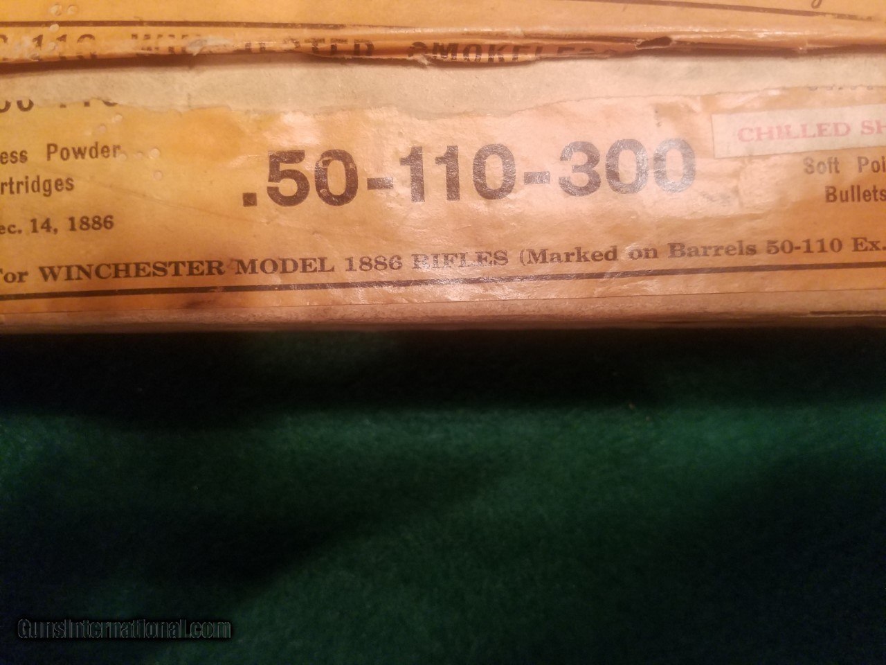 Winchester 50-110-300 ammunition