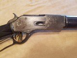 1876 Winchester Deluxe 45/60 W/ half octagon barrel - 3 of 12