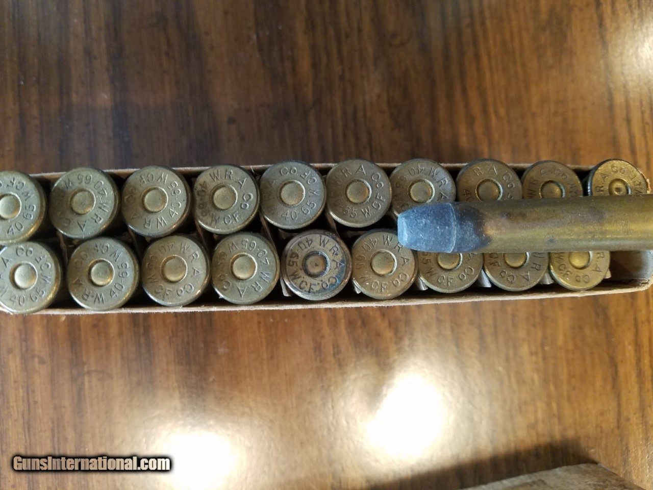 Winchester 40/65 ammo