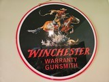 Winchester Gunsmith advertising sign - 1 of 5